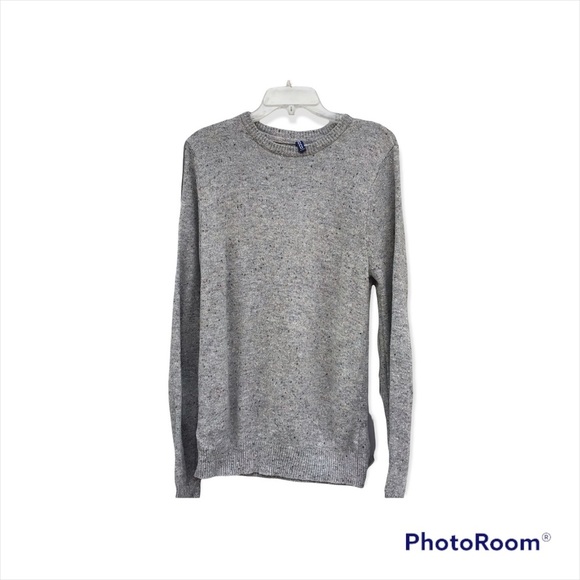 Divided Gray Men’s Sweater - Picture 1 of 5